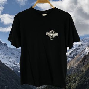 Black Harley-Davidson Italia Tee